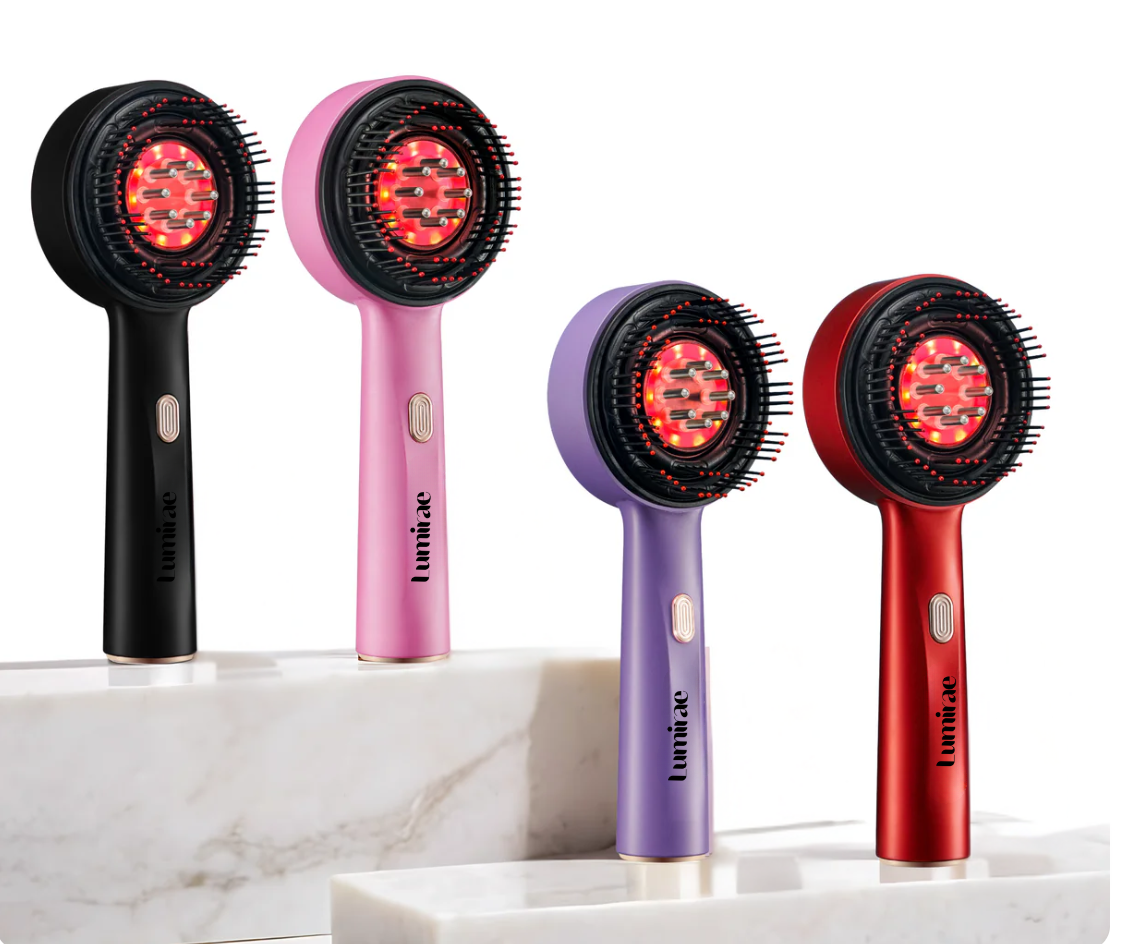 LuxBrush Red Light Scalp Massager